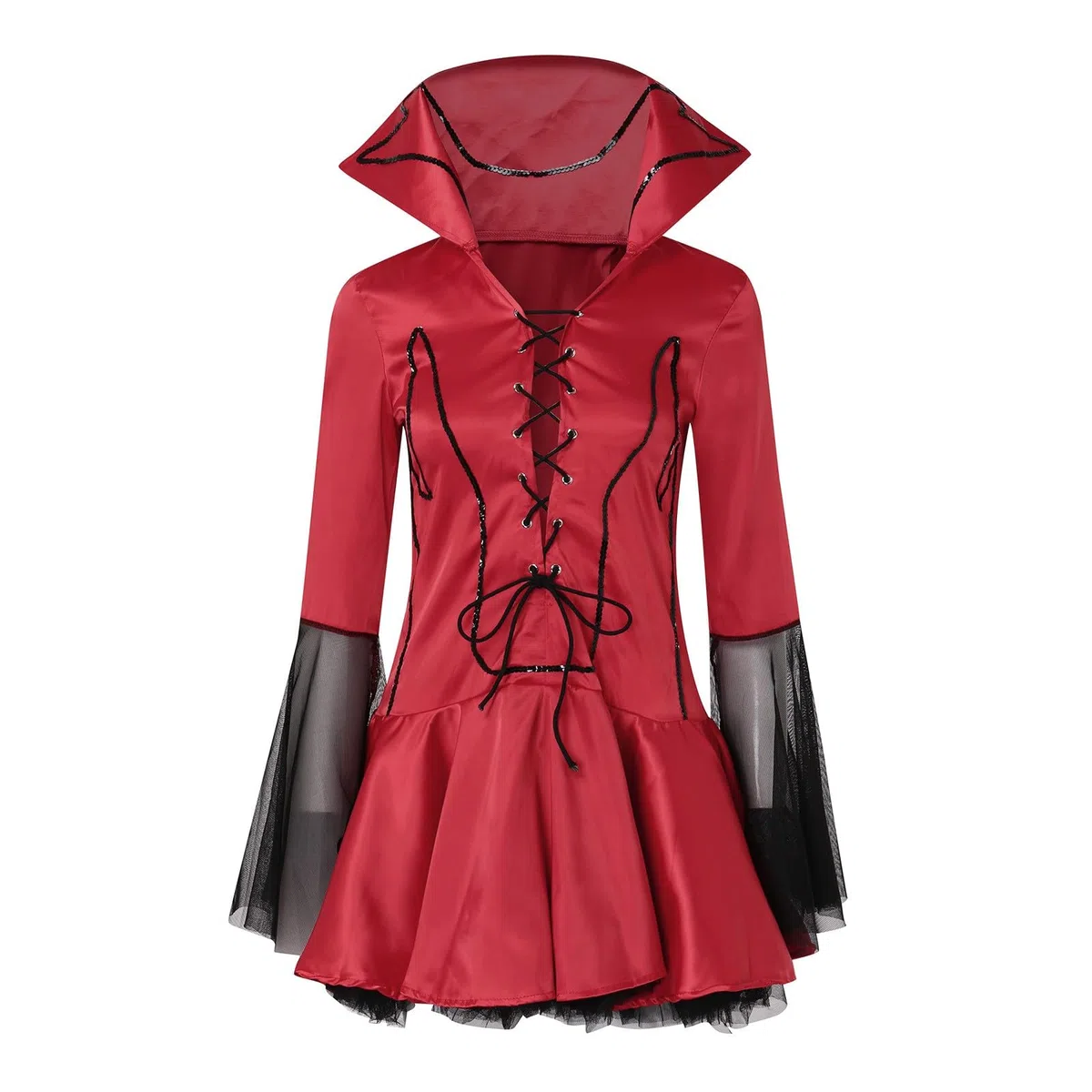 Générique Deguisement Adulte Femme,Costume D'Halloween Femmes Reine Jeu Cosplay Costume
