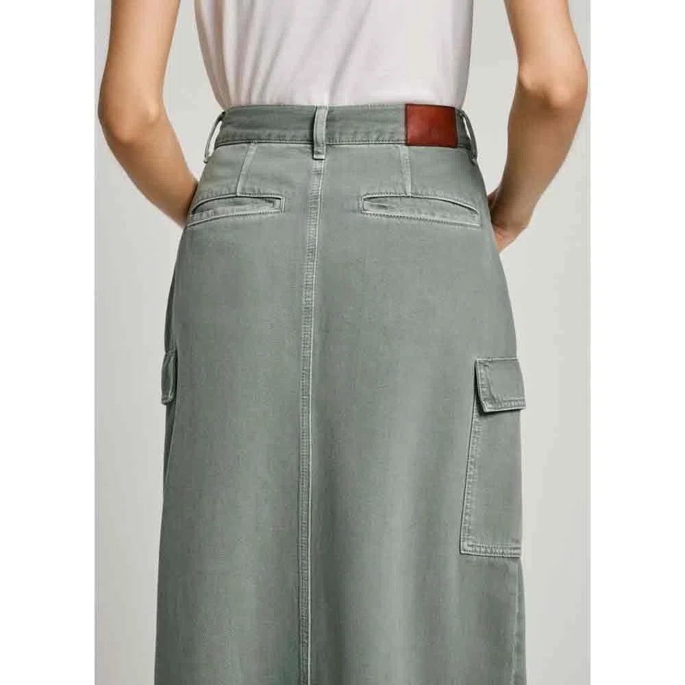 Pepe Jeans Maxi Skirt Hw CLR Jupe Femme