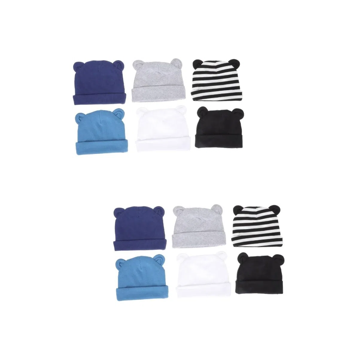Healeved Chapeaux Coton pour Oreilles De Ours De Bonnets Colorés pour Photos De Garçon Fille Et Occasions Spéciales Et Respirant Optimal pour Peau Délicate Bébés