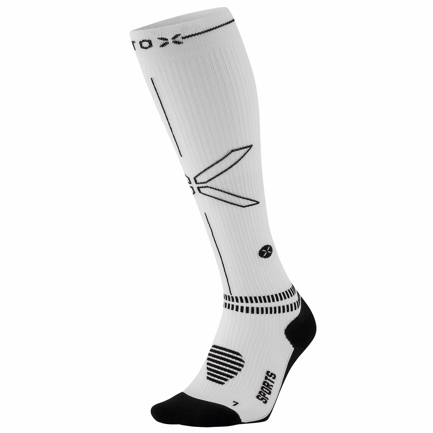 STOX Energy Socks Chaussettes de Contention Sport Femme | Chausette Femmes, Bas de Contention, Chaussettes Entraînement, Compression Socks, Anti Ampoule, Sans Couture
