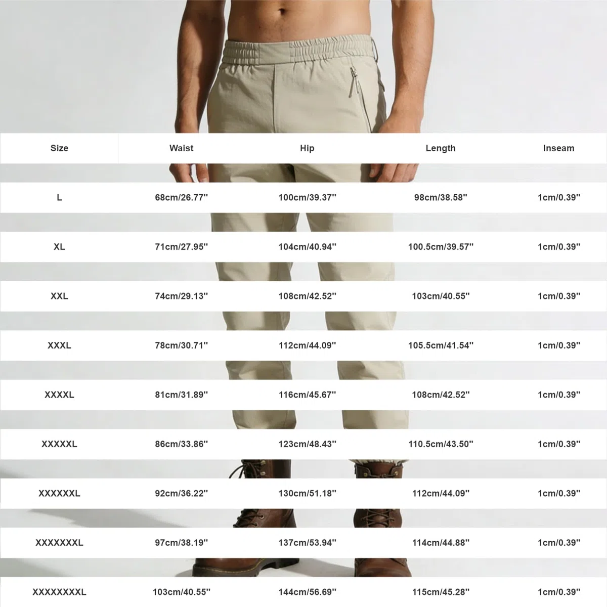 YRxUIAI Pantalon cargo pour homme, coupe ajustée, pantalon de travail, tactique, de randonnée, décontracté, respirant, multi-poches