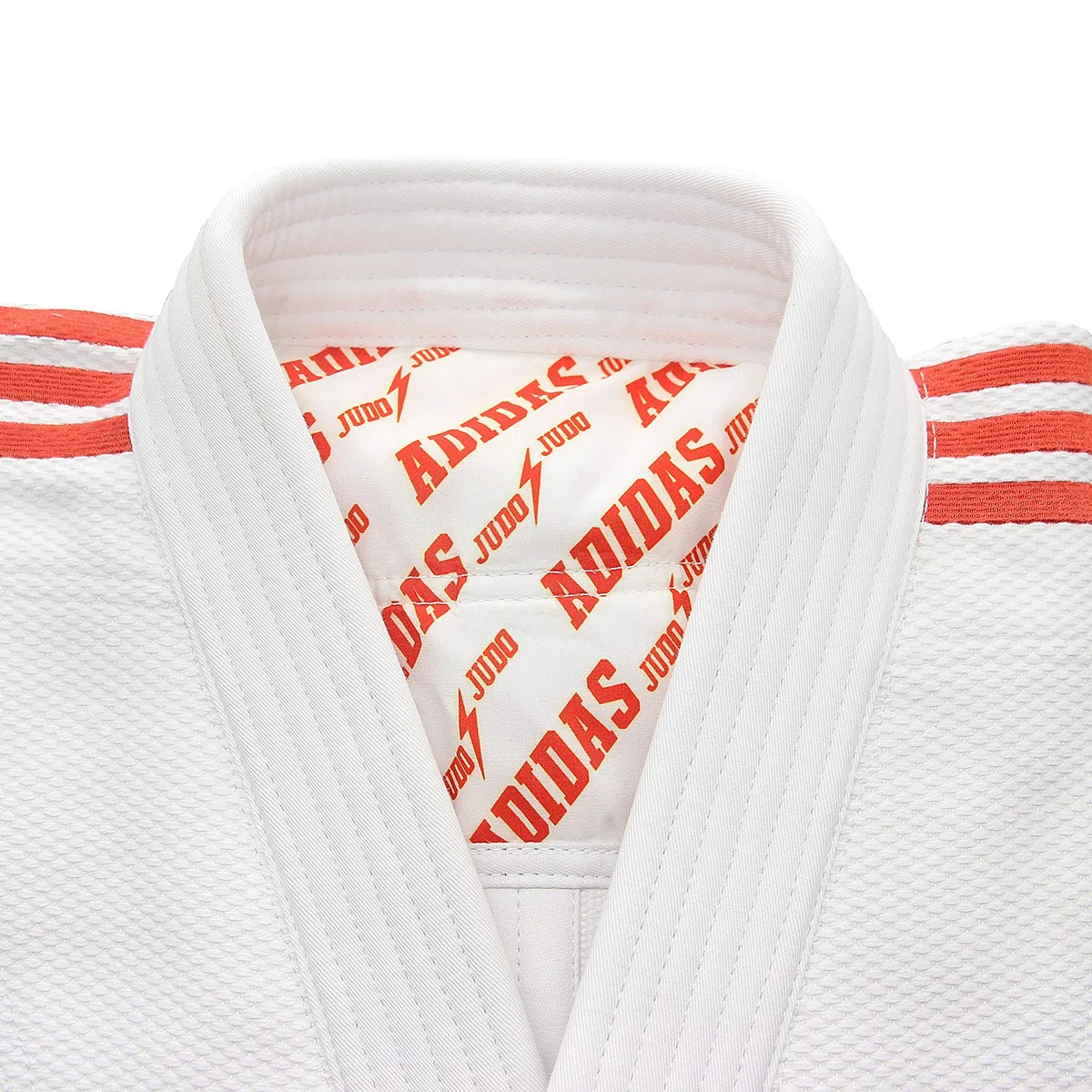 adidas Kimono de Judo Quest (Couleur : Blanc/Rouge - Taille : 175)