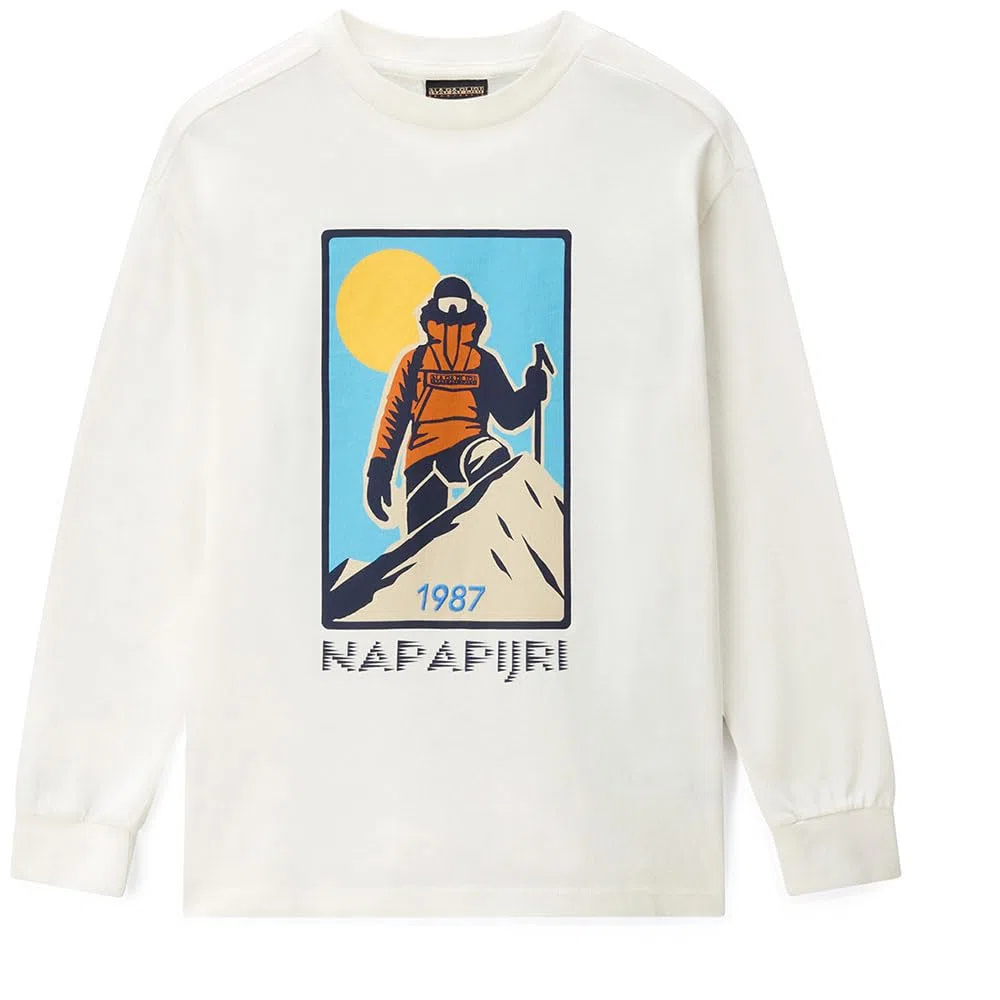 Napapijri T-Shirt à Manches Longues Ellis 10 Years