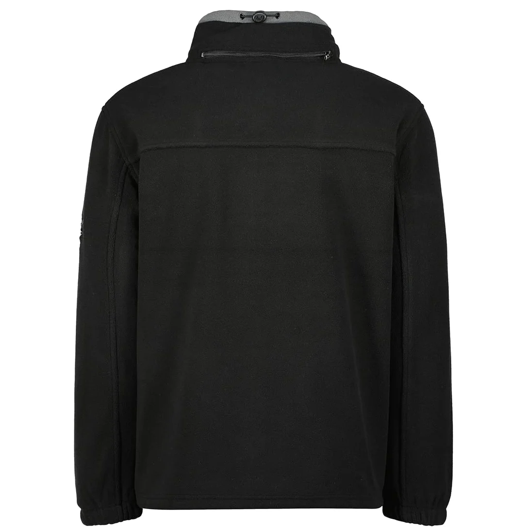 Geographical Norway veste polaire homme capuche cachée col montant trekking | Col montant, capuche cachée, forme polaire, pour outdoor, randonnée, trekking, loisirs et mi-saison bans production