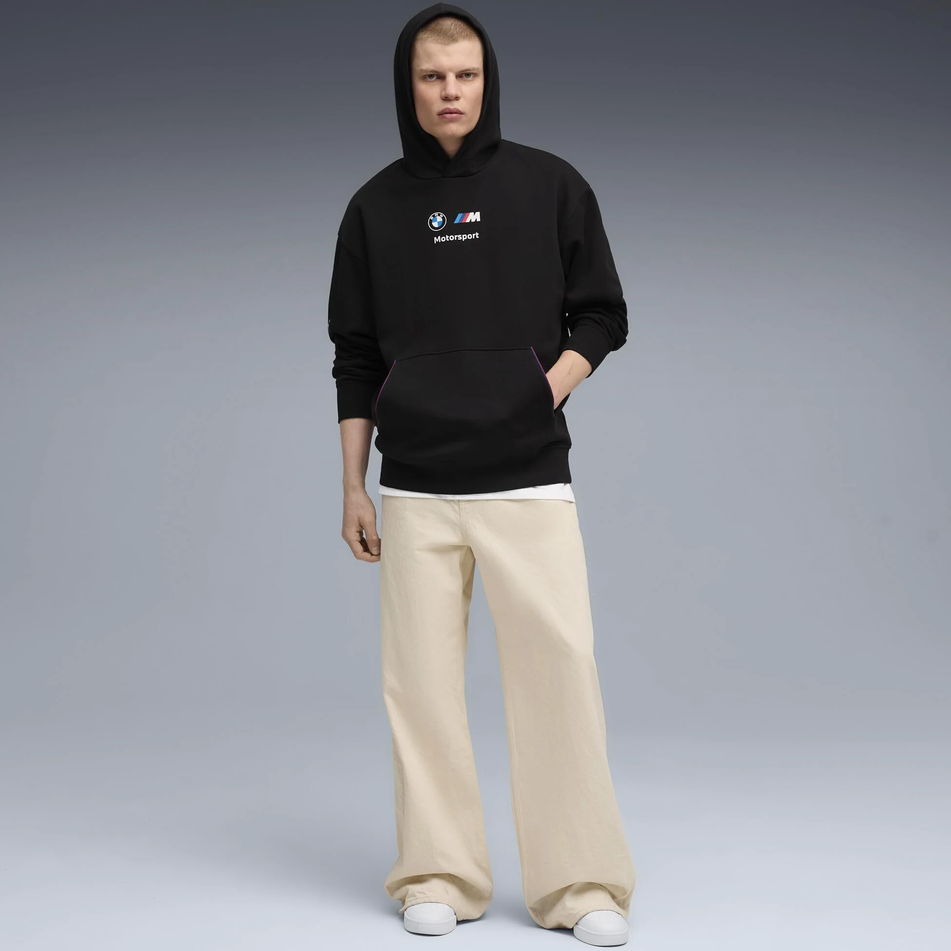 Puma BMW M Motorsport Essentials Sweat À Capuche en Polaire Sweatshirt à Capuche Homme (Lot de 1)