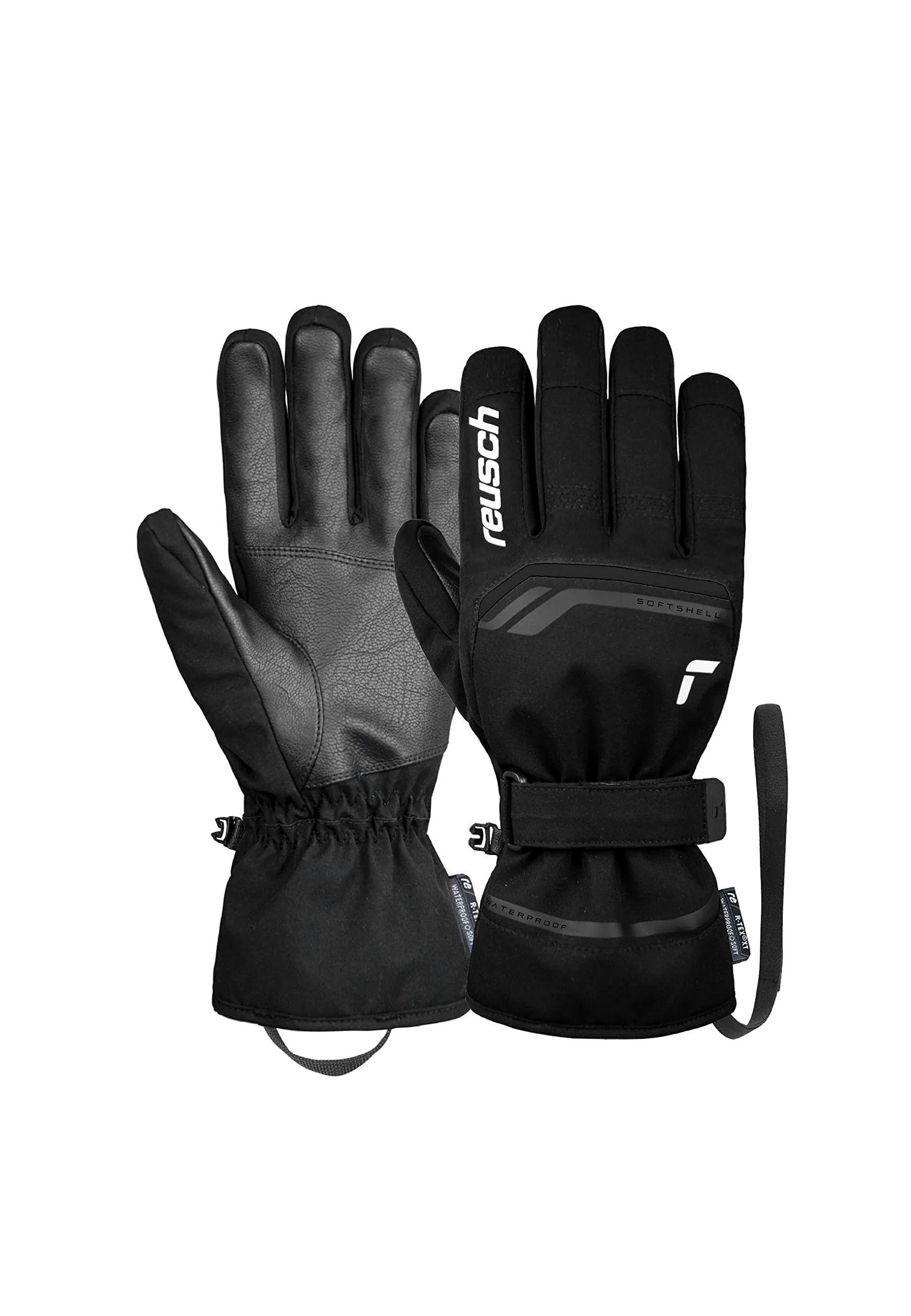 Reusch Gants de Ski Hommes et Femmes | Chauds, imperméables et Coupe-Vent | Gants d'hiver respirants avec fermeture velcro, pour les activités de plein air et les loisirs,Tailles 6,5-12,Primus R-TEX XT