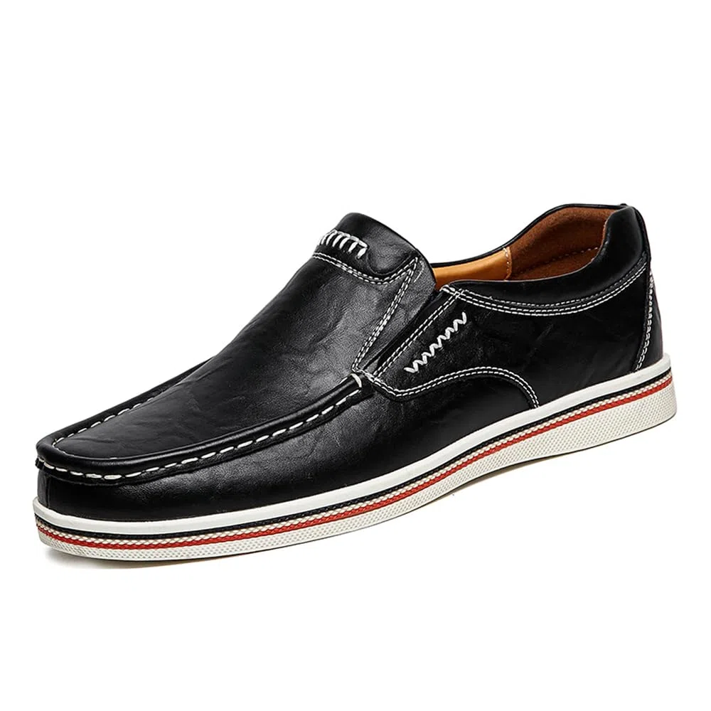 Mocassins de Conduite Décontractés pour Hommes Business Brogue Chaussures Confort Sport Walking Light Moccasin