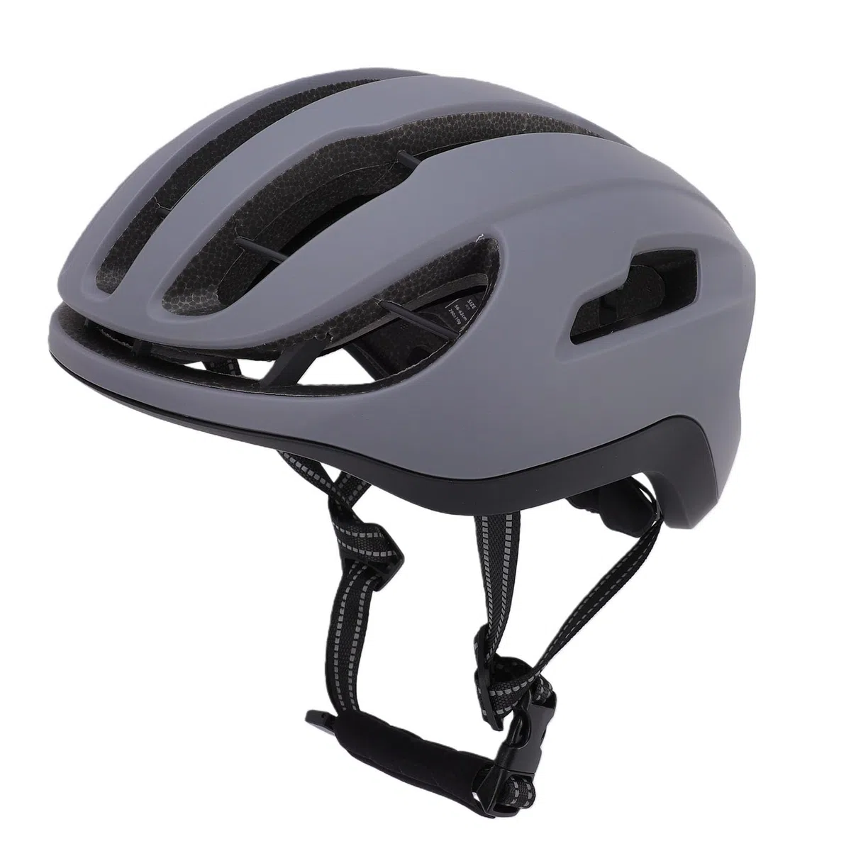 Casque de Cyclisme Réglable Unisexe, Vélo de Route de Montagne avec Squelette renforcé pour Les Sports de Plein Air 56-62cm Bleu foncé Gris