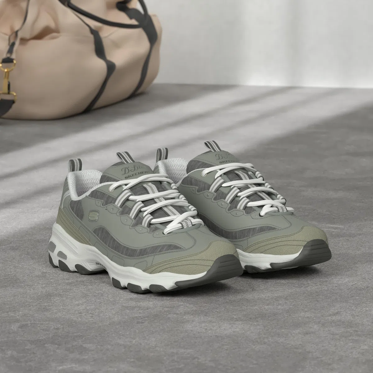Skechers Womens D'Lites Me-Time
