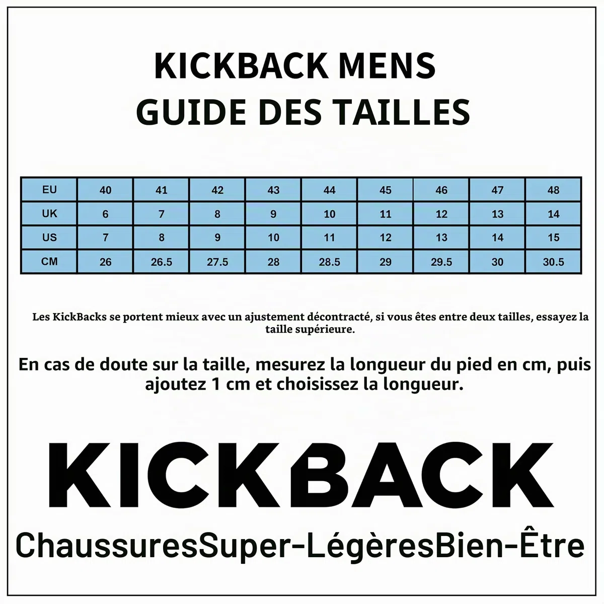 Kickback Chaise Classic - Chaussures pour Hommes - Mocassins pour Hommes en Ultraléger Slip on - Mocassins pour Hommes - Chaussures Casual - Chaussure ete Homme