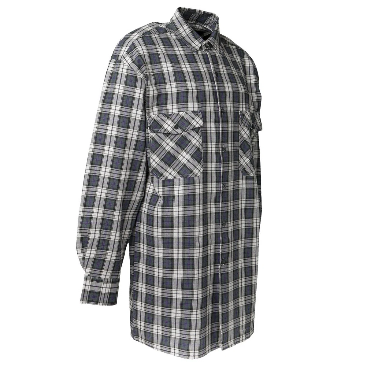 Planam 452039 Chemise Taille 39/40 Carreaux Vert