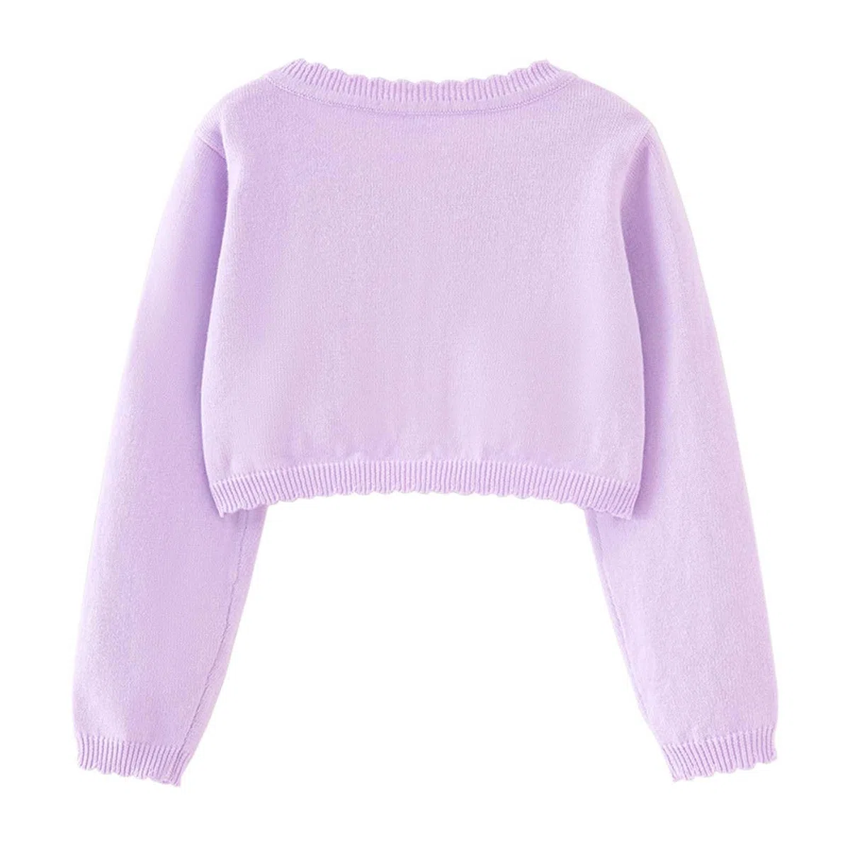 Fille, Cardigan en Tricot pour Filles, Haut Décontracté À Col Rond Et Ouvert sur Le Devant, pour Tout-Petits, Vêtements D'extérieur Légers Et Superposés, Printe, Style Casual Chic
