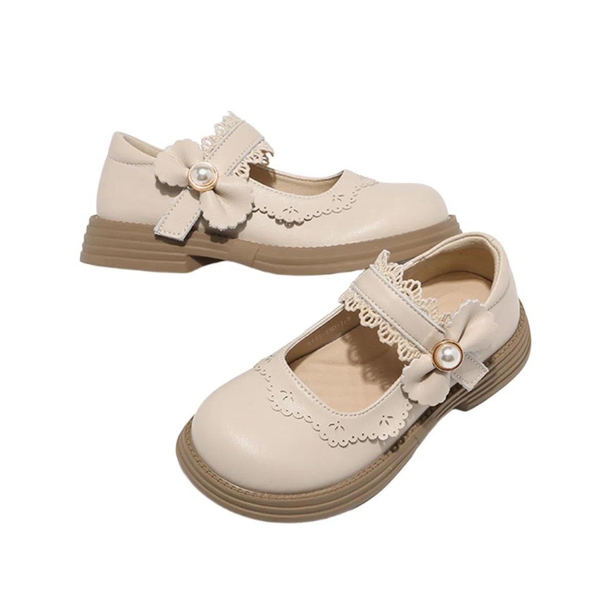 PPXID Chaussure Princesse Fille Enfant Chaussure de Deguisement pour Fête Anniversaire Mariage