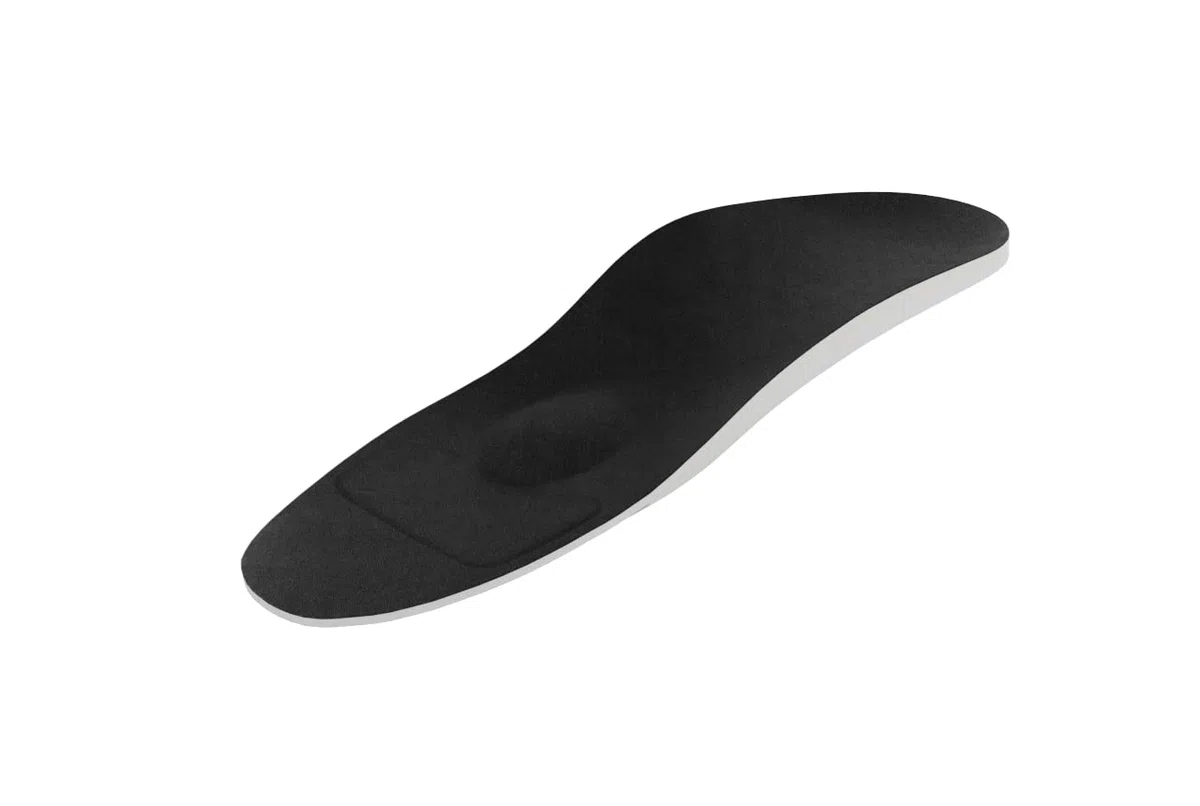 KINGMED Semelles orthopédiques pour homme à l'avant-pied - Soulagement et amortissement - Matériel médical - Tissu à carreaux - Taille 38 - Dimensions 8,7 x 25,4 x 1,5 cm
