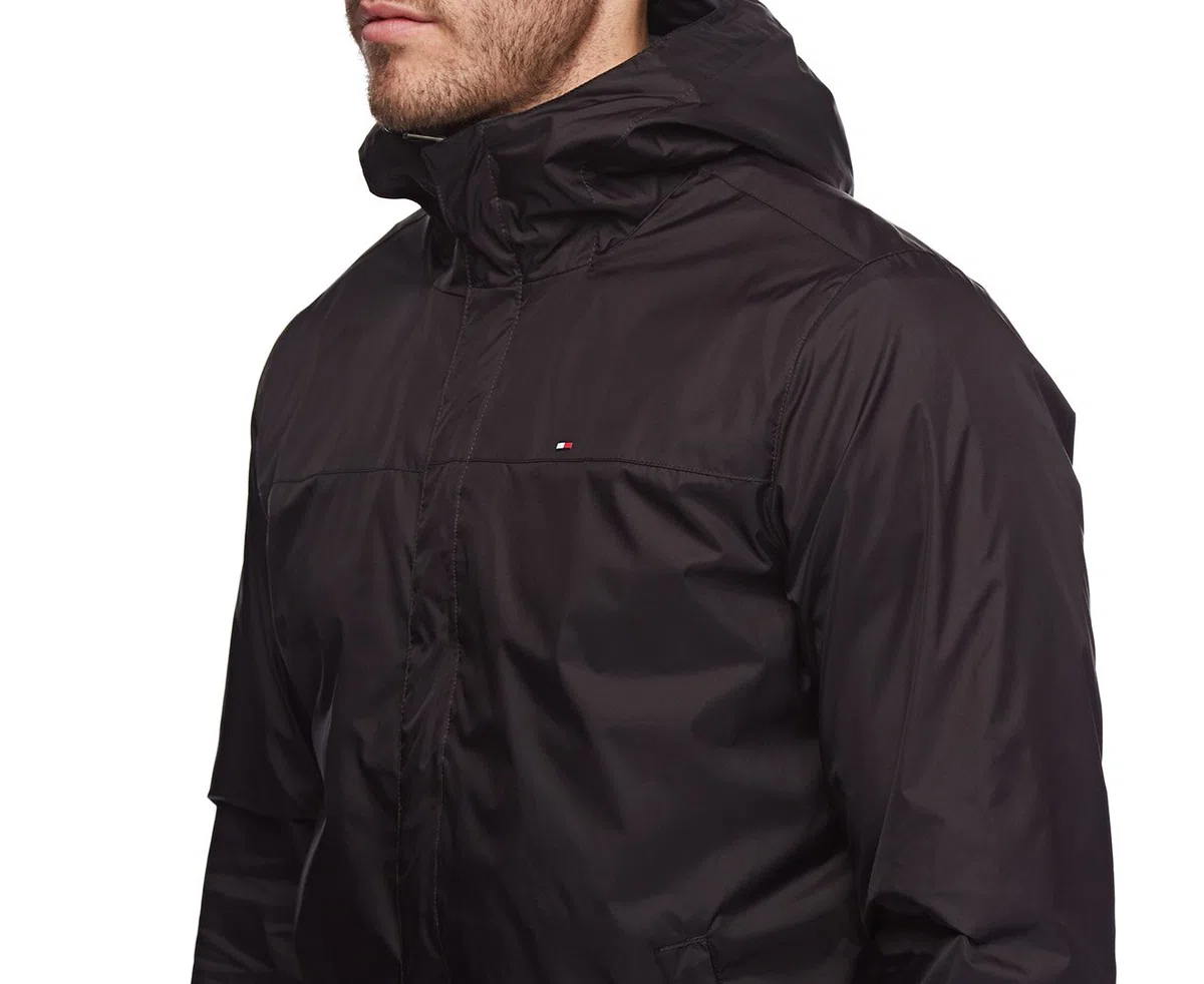 Tommy Hilfiger Lightweight Breathable Waterproof Hooded Jacket Imperméable Homme (lot de 1)