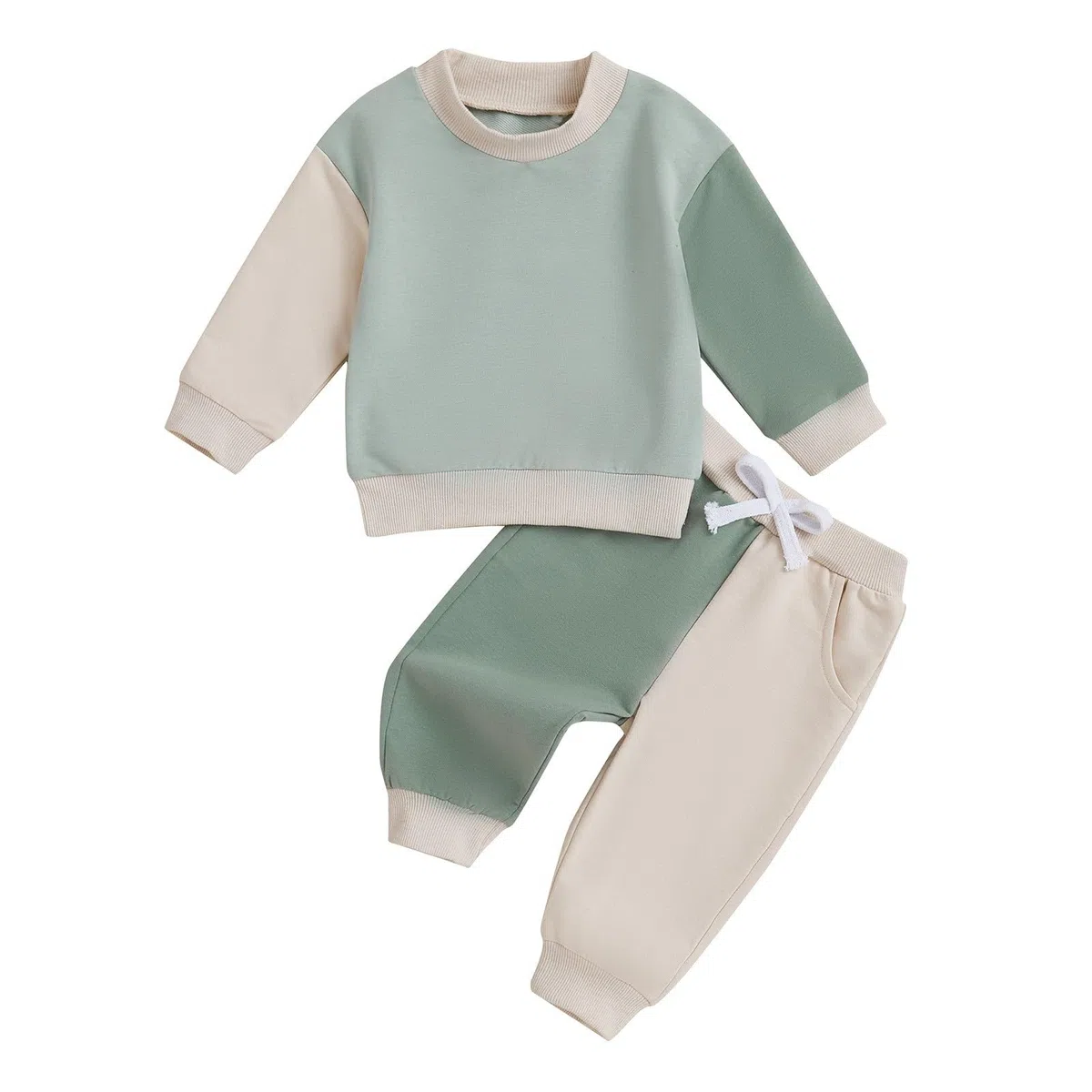 Ensemble Enfant, Élégant Et Confortable Pour Enfants : Haut À Manches Longues Et Pantalon, Idéal Pour Jouer Au Quotidien Avec Les Petits Garçons Et Les Petites, Style Vintage Rétro
