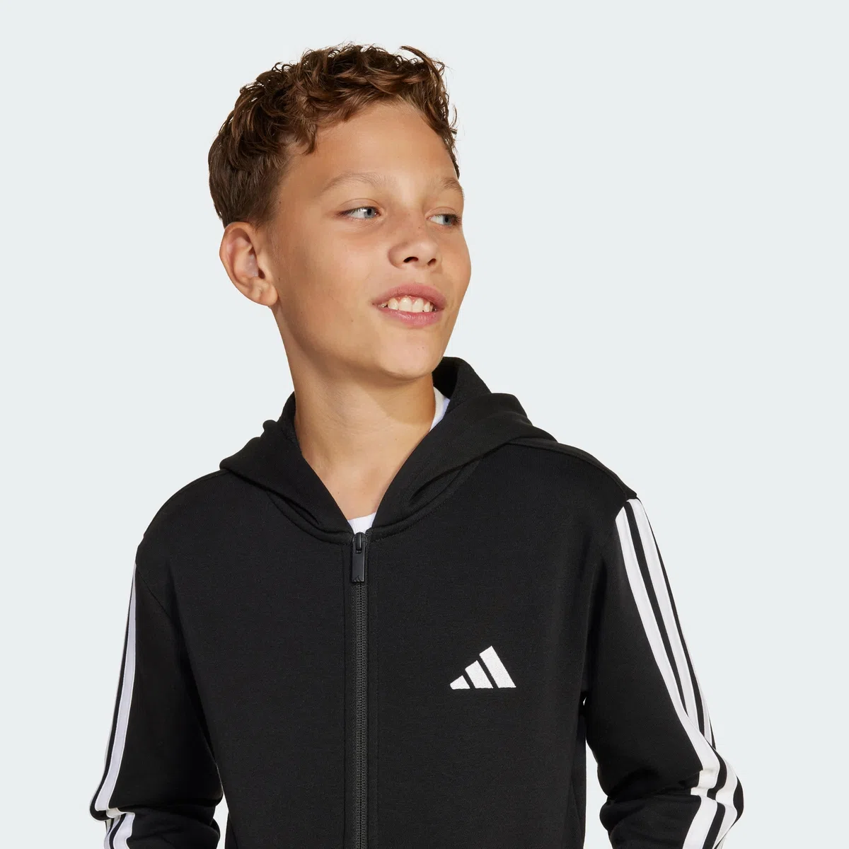 adidas Kids' Veste à Capuche entièrement zippée Essentials Enfants