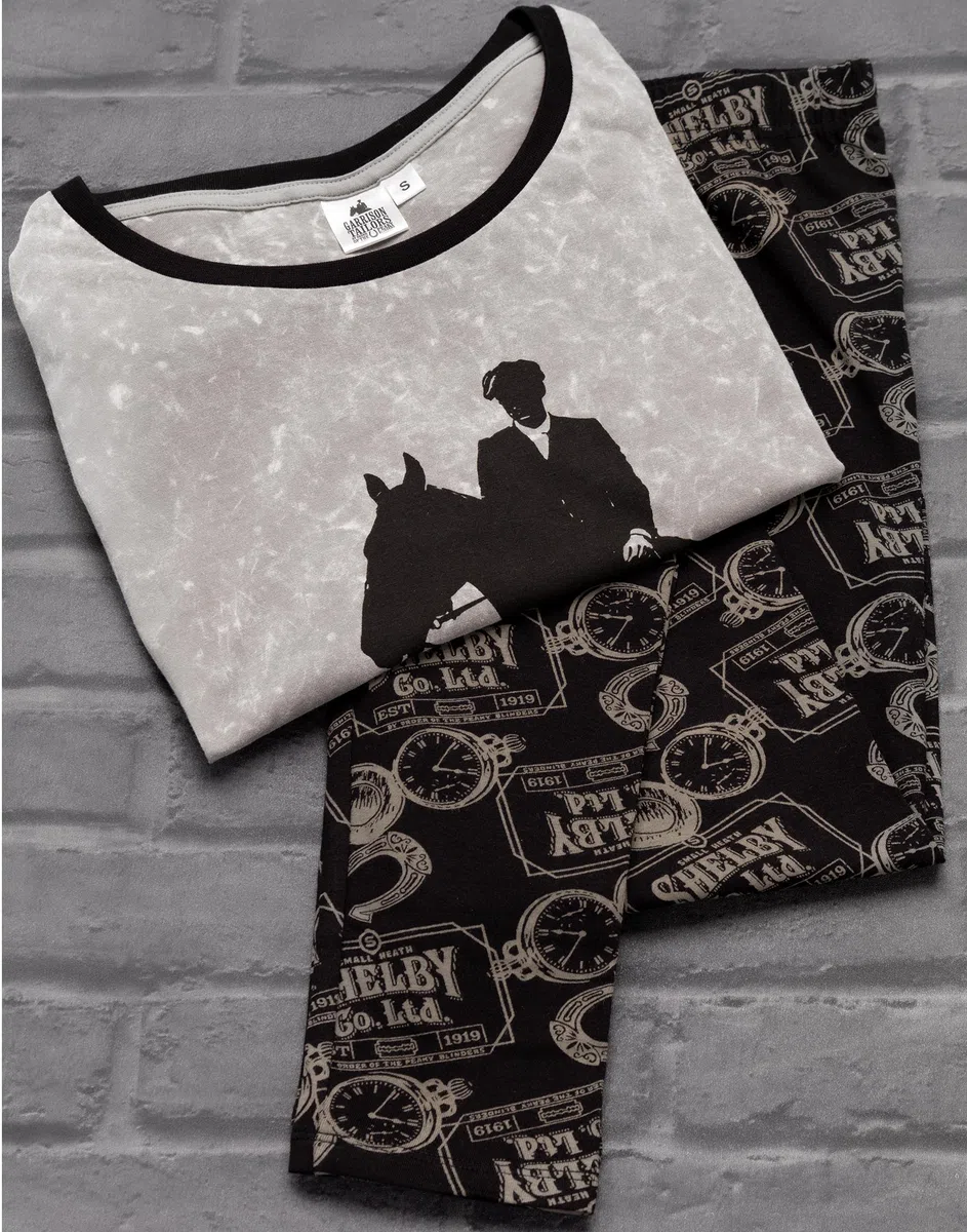 Peaky Blinders Pyjamas Femmes Mesdames T-Shirt & Leggings Bottoms PJ Ensemble