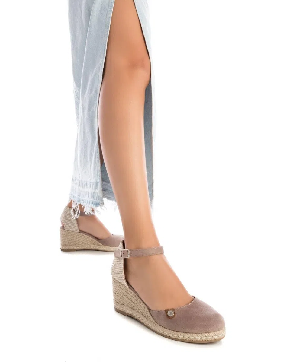 REFRESH - Sandales à talons compensés Femme - Chaussures confortables et polyvalentes – Mode décontractée
