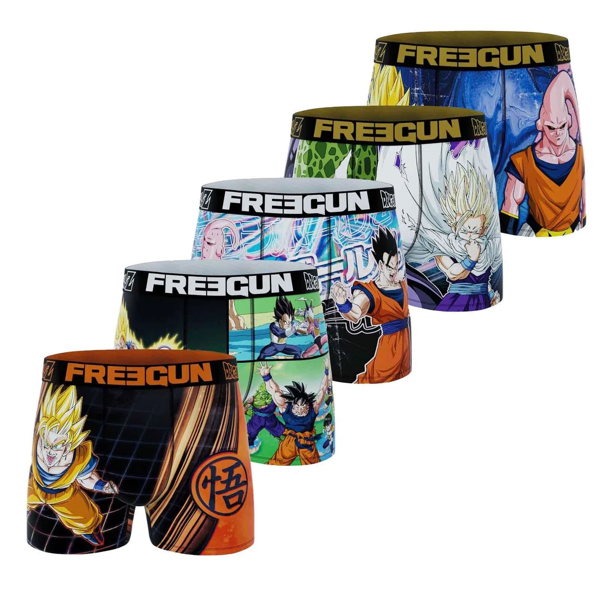 FREEGUN Boxer Enfant Dragon Ball Z