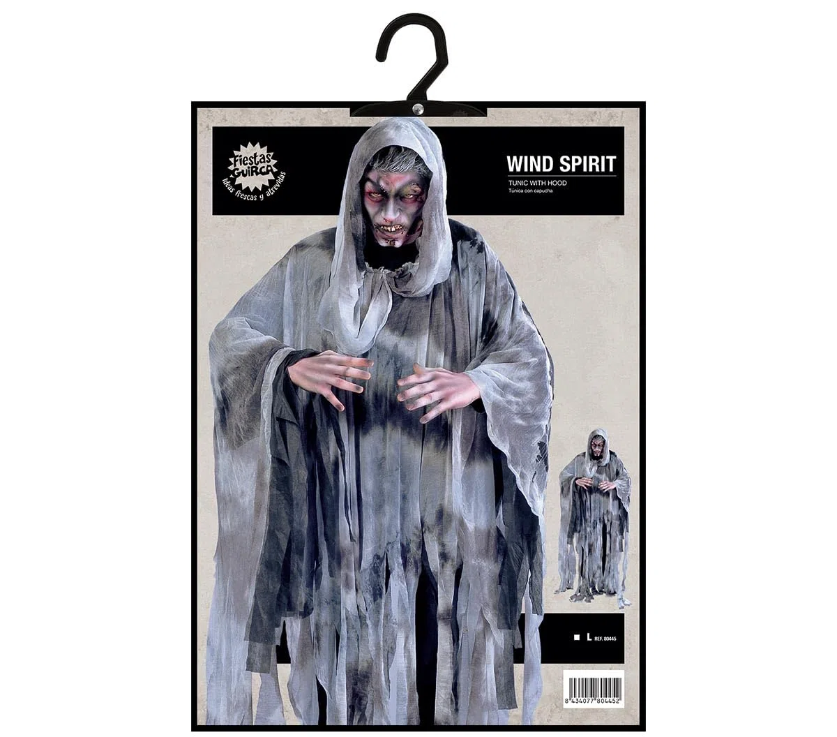 Guirca Déguisement de l’Esprit du Vent, tunique, pour Halloween