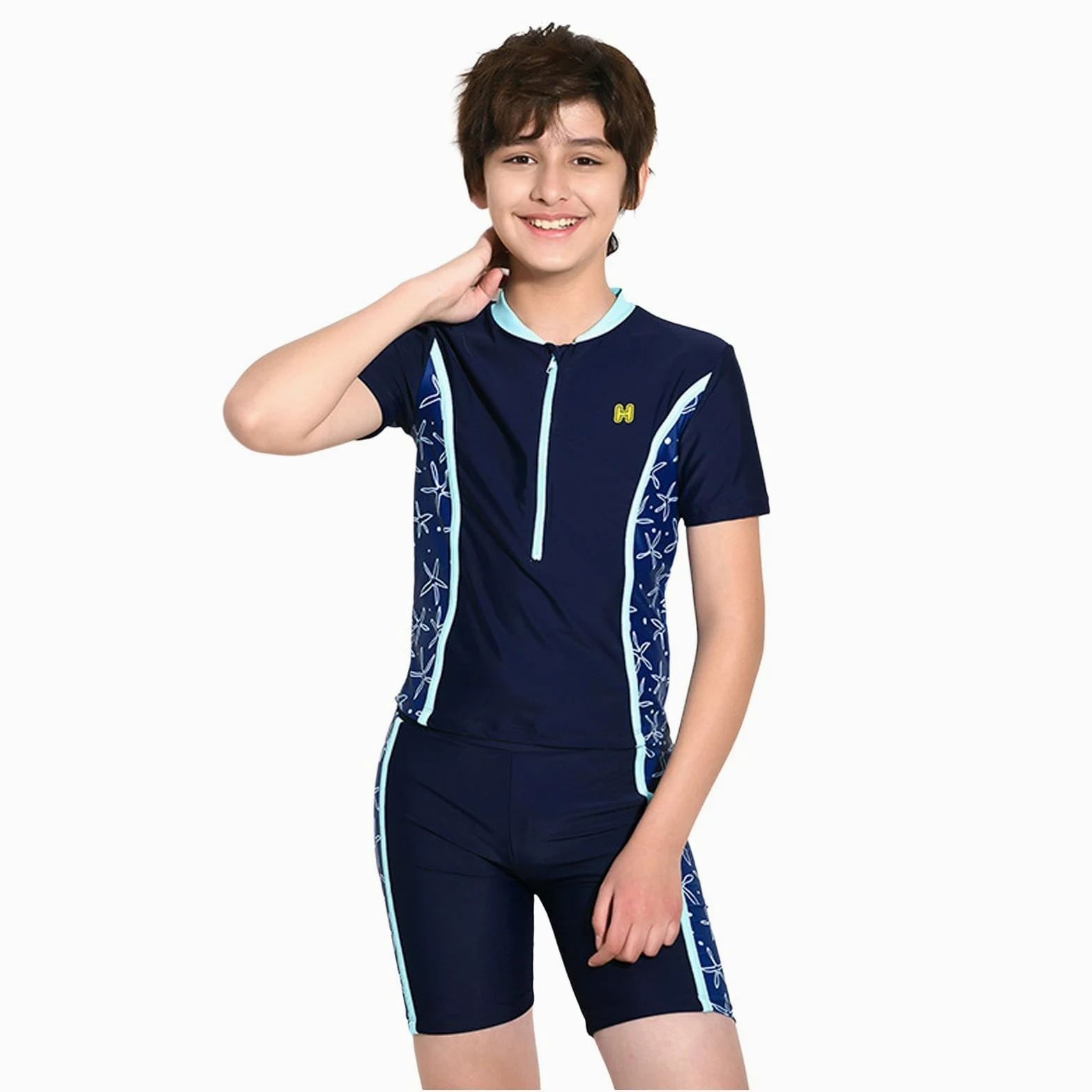 Maillot De Bain Une Pièce Mixte Bébé,Maillots De Bain avec Fermeture Éclair Une Pièce Manche Courte Maillots Maillot De Bain Tortues Garçon Maillot De Bain 1 Pieces 2 Pieces 3 Pieces