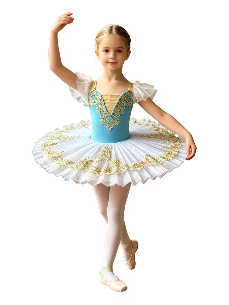 Fille Robe Ballet pour Enfants Vêtements De Danse De Ballerine pour Filles Tutu Ballet en Tulle Tutu Ballerine Robe Danse Filles