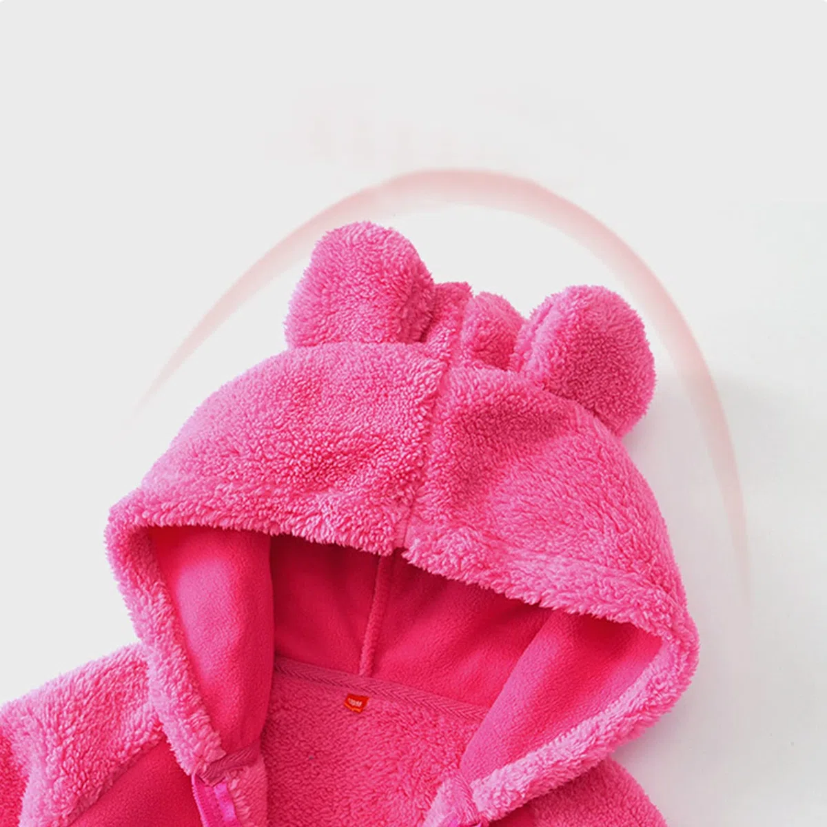 Bébé Toddler Enfants Garçons Filles Veste Polaire Épaissie avec Capuche Veste Polaire Zippée Ours F78 Veste à Capuche Veste Enfant avec Oreilles d'Ours Taille 86-134, Ours