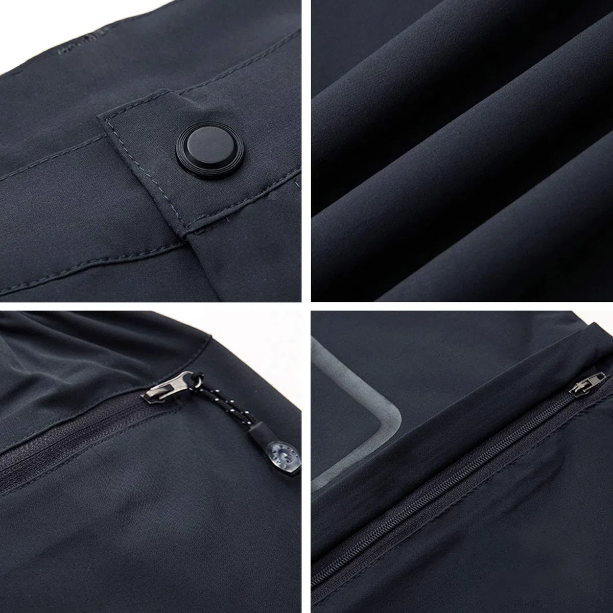 Pantalon de randonnée convertible à séchage rapide pour homme - Respirant et léger - Pantalon d'escalade décontracté