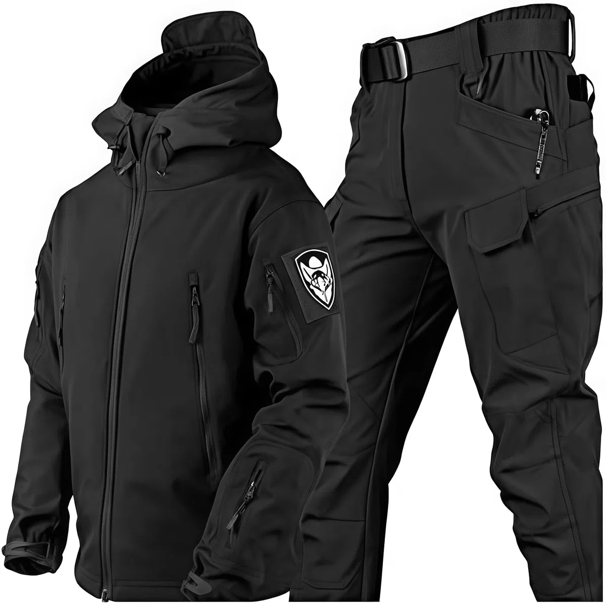 Hommes Tactique Uniformes Militaire Étanche Armée Combat Costume Ensembles Camouflage Softshell Veste Pantalon Chasse Vêtements