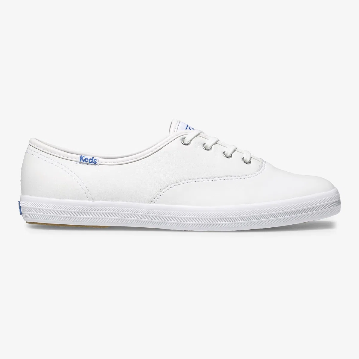 Keds Femme Champion Leather Lace Up Baskets Basses