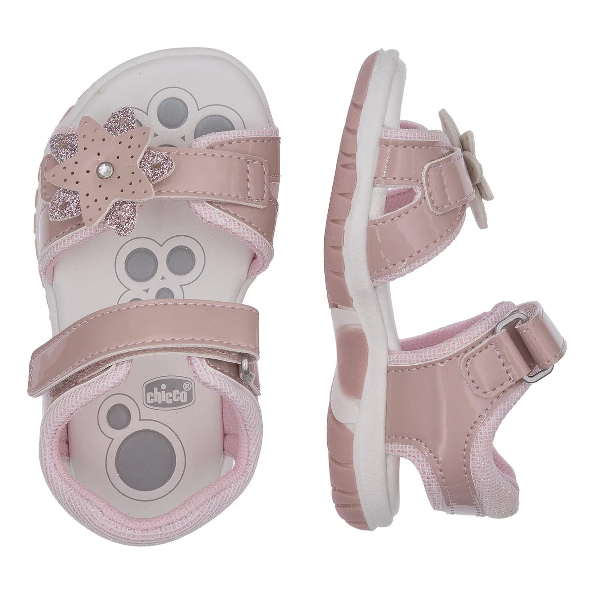 Chicco, Sandales Fille, avec Fermeture à Double Scratch, Chaussures Filles, Designed in Italy