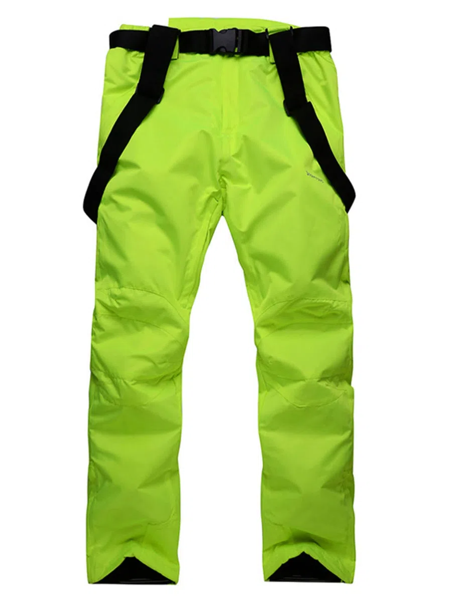 FeMereina Salopette de ski isolée pour femme - Imperméable - Coupe-vent - Avec bretelles amovibles