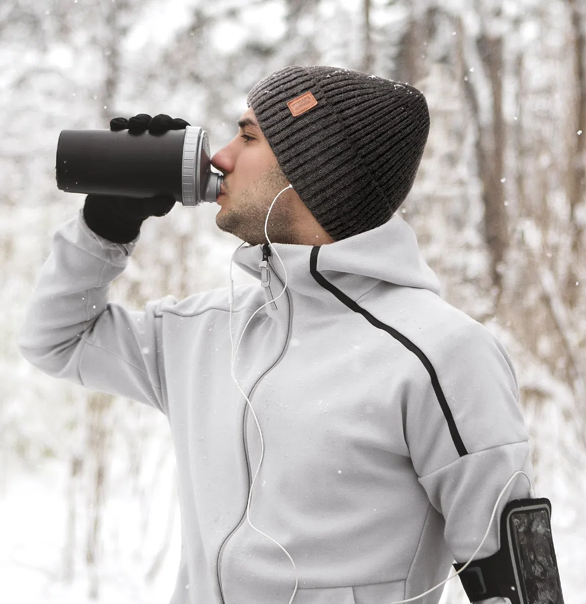 Wmcaps Bonnet Chaud pour Homme et Femme - Bonnet d'hiver avec Doublure en Polaire - Unisexe - Bonnet tricoté avec Poignets