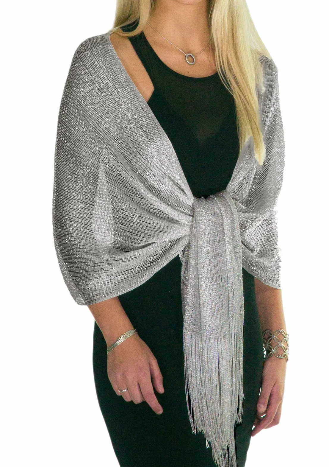 ShineGlitz Châles et écharpes pour robes de soirée, châles et écharpes pour femmes, châles habillés et écharpes pour tenue de soirée