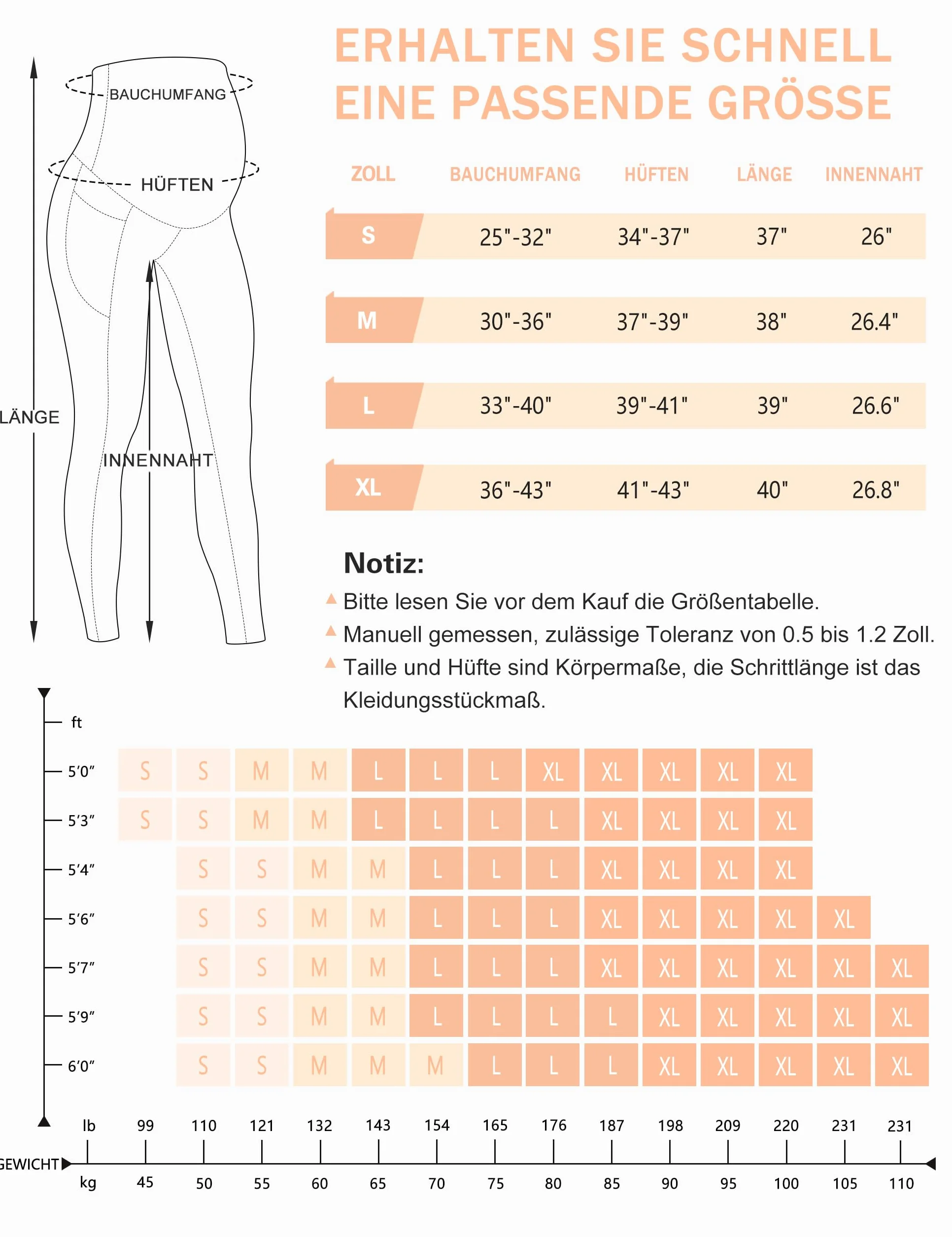 BAYDI Nudi Legging de grossesse pour femme avec poches, opaque, long, taille haute, doux et élastique