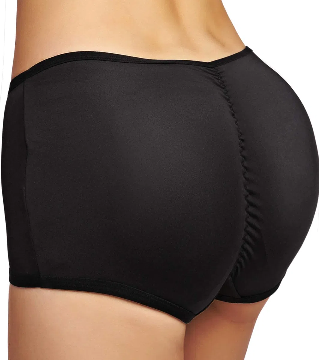 Sous-vêtements rembourrés pour femme - Coussinets rehausseurs de hanches - Culotte galbante - Culotte gainante sans couture