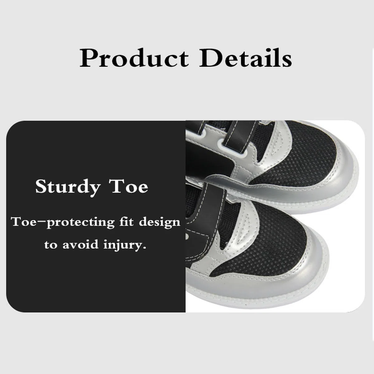 Chaussures De Bowling AntidéRapantes,Chaussures De Bowling,Chaussures De Bowling Large,Unisexe Chaussures De Bowling,LéGèRes,Confortables,Stabiliser,pour Droitiers Et Gauchers,Noir