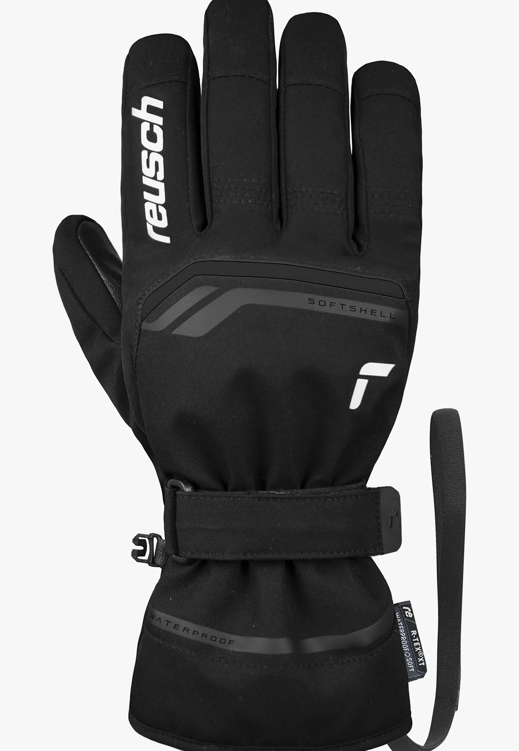 Reusch Gants de Ski Hommes et Femmes | Chauds, imperméables et Coupe-Vent | Gants d'hiver respirants avec fermeture velcro, pour les activités de plein air et les loisirs,Tailles 6,5-12,Primus R-TEX XT