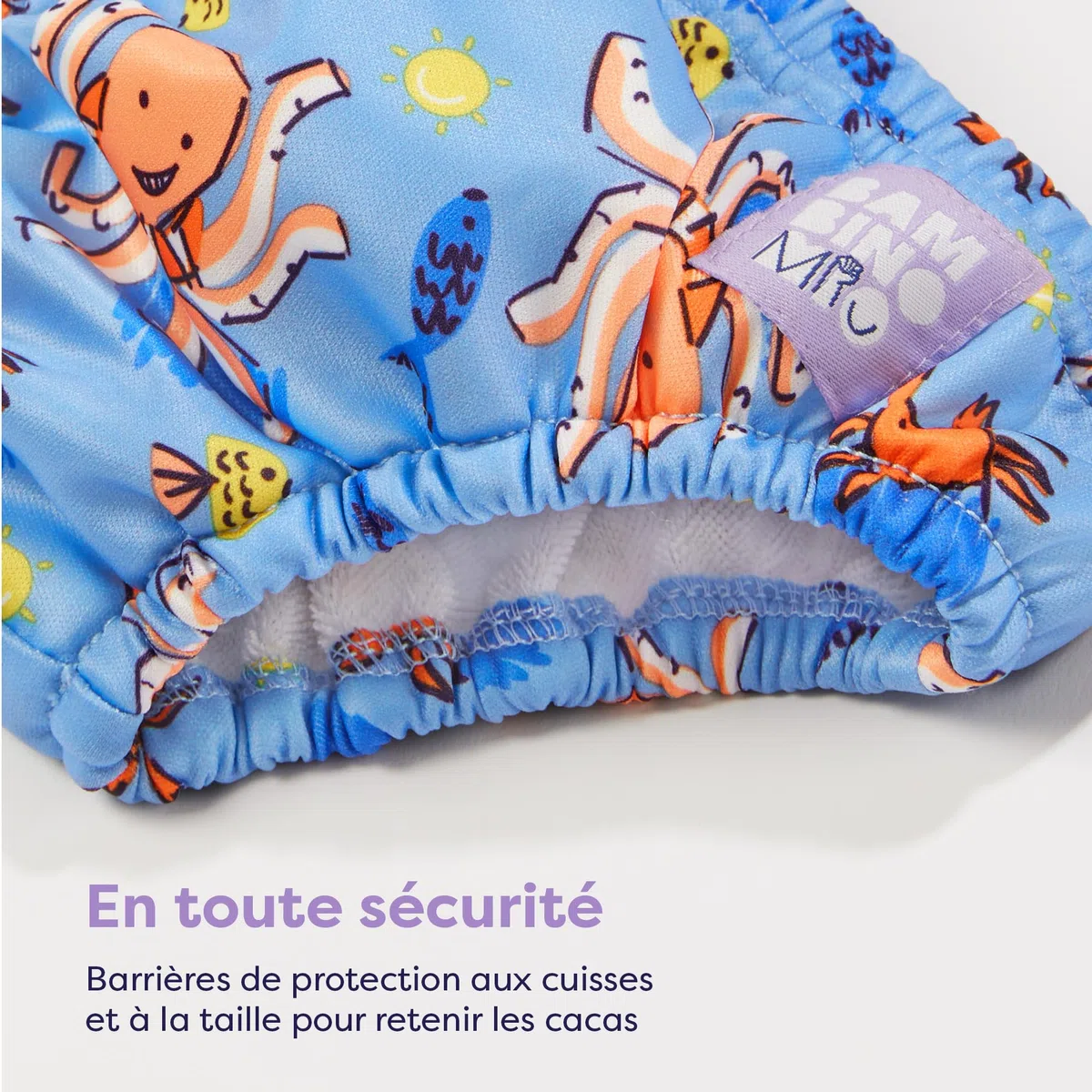 Bambino Mio Baleine Bleue Toddler Swim Nappy Unisex Baby
