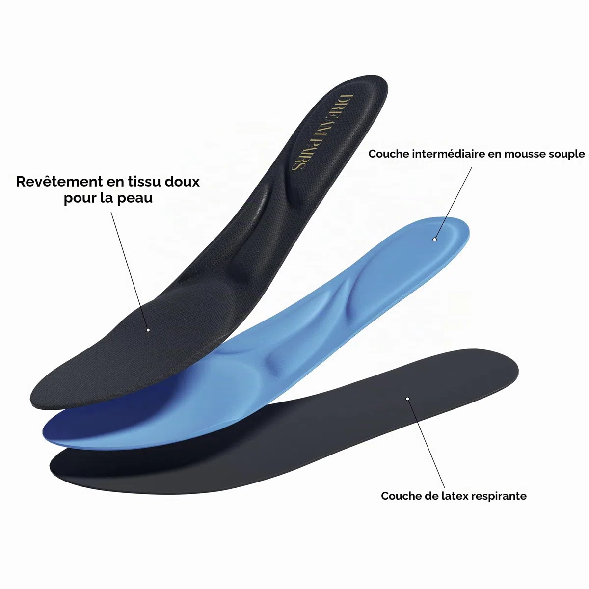 DREAM PAIRS Mary Janes Escarpins Confortables Rond,Noir,36