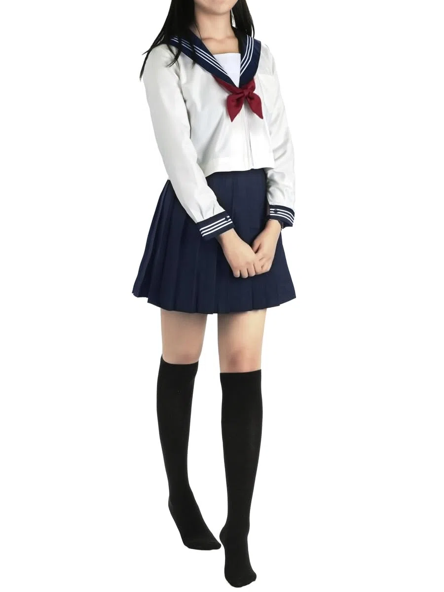CoolChange Uniforme scolaire japonaise dans le style de Kansai | Costume cosplay d'écolière | Taille: M