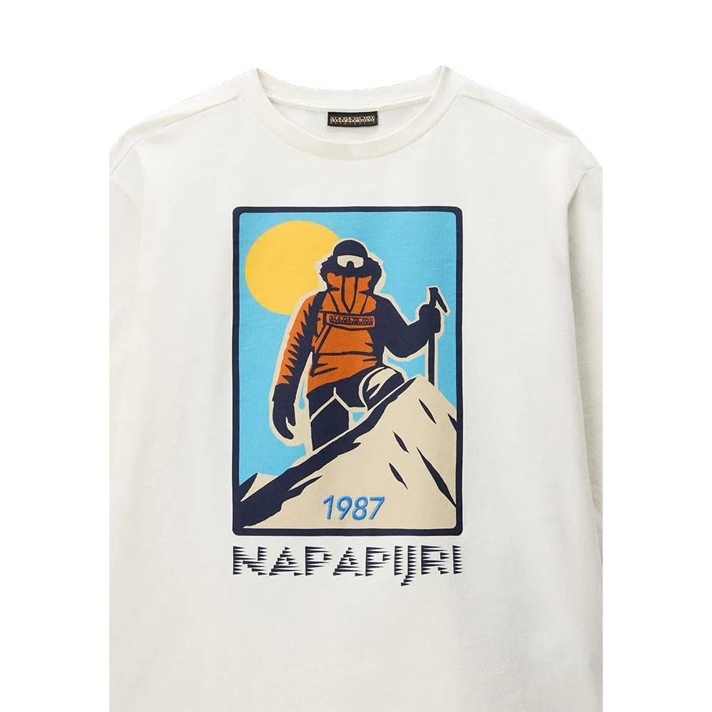 Napapijri T-Shirt à Manches Longues Ellis 10 Years