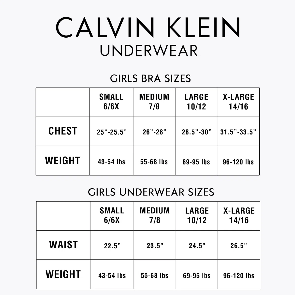 Calvin Klein Lot de 2 brassières à bonnets souples pour fille
