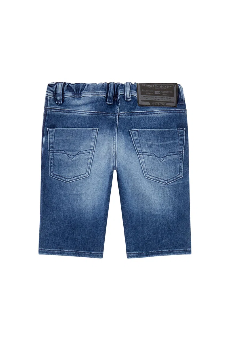 Diesel Short JoggJeans® pour garçon en bleu moyen avec nuances