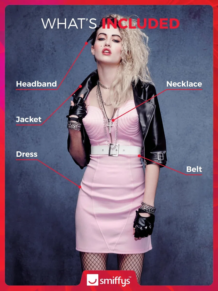 Smiffys - Costume Fever Diva Du Rock