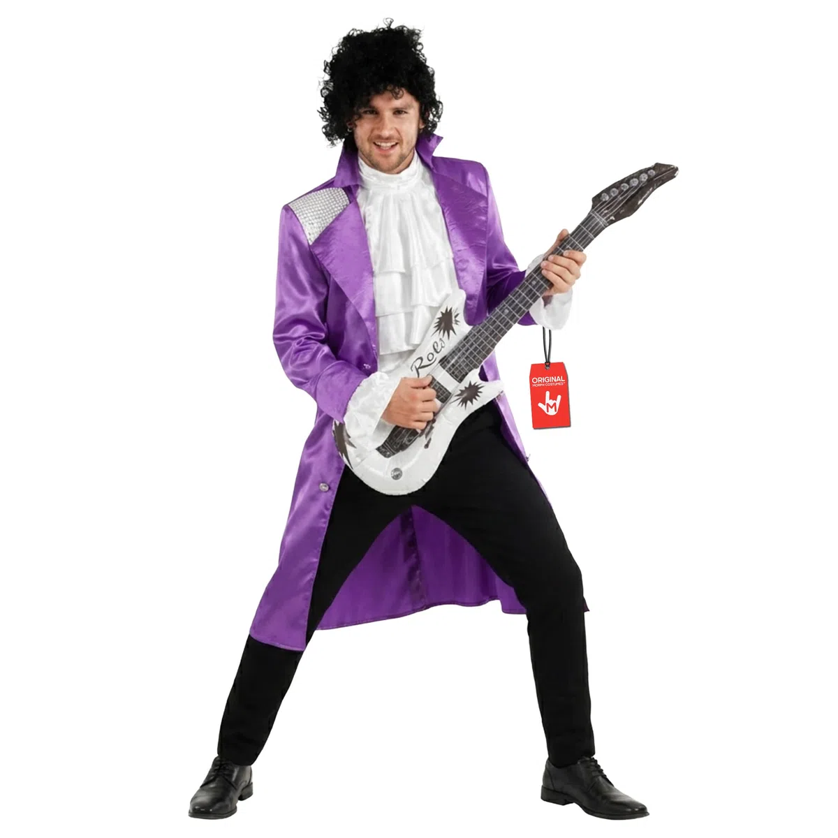 Morph Deguisement Chanteur Pop Homme, Costume Annees 80 Halloween