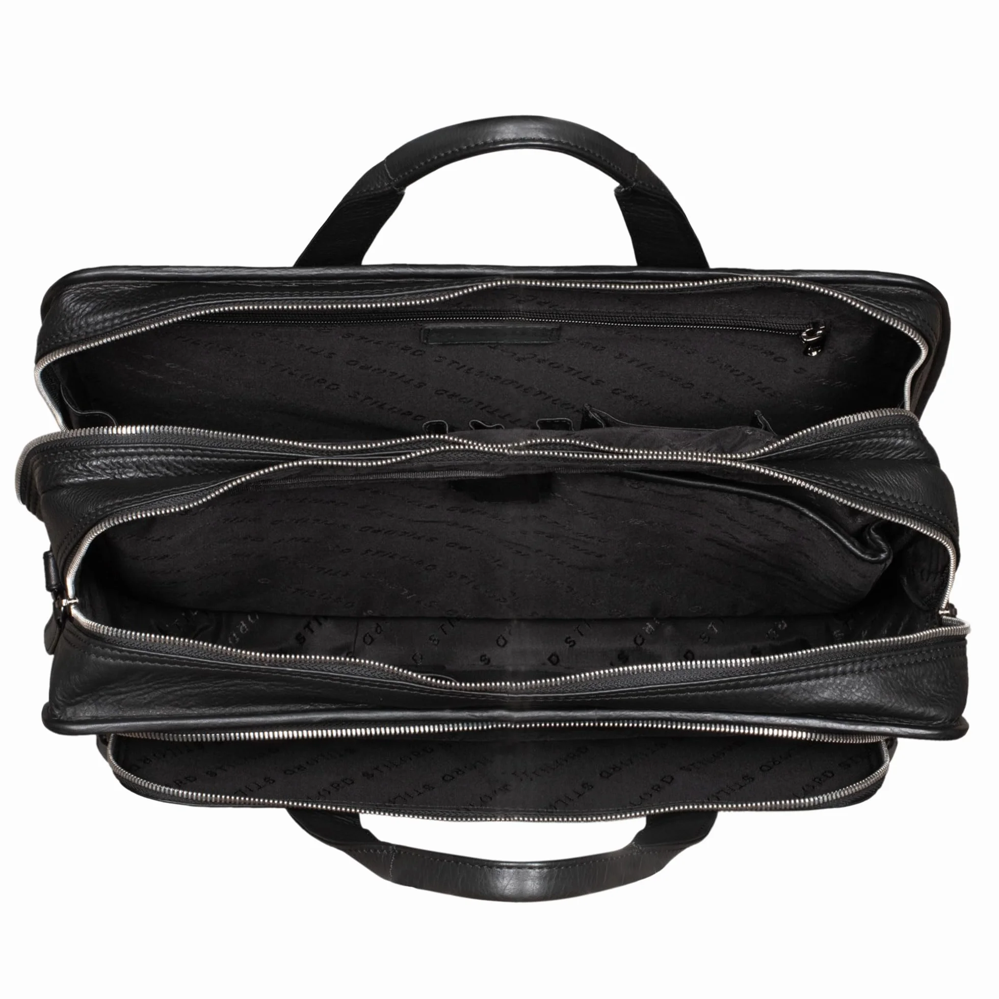 STILORD 'Yves' Serviette Cuir XL Homme pour Ordinateur 15.6 Grand Pouces Porte-Documents Sac à Bandoulière Sac de Professeur