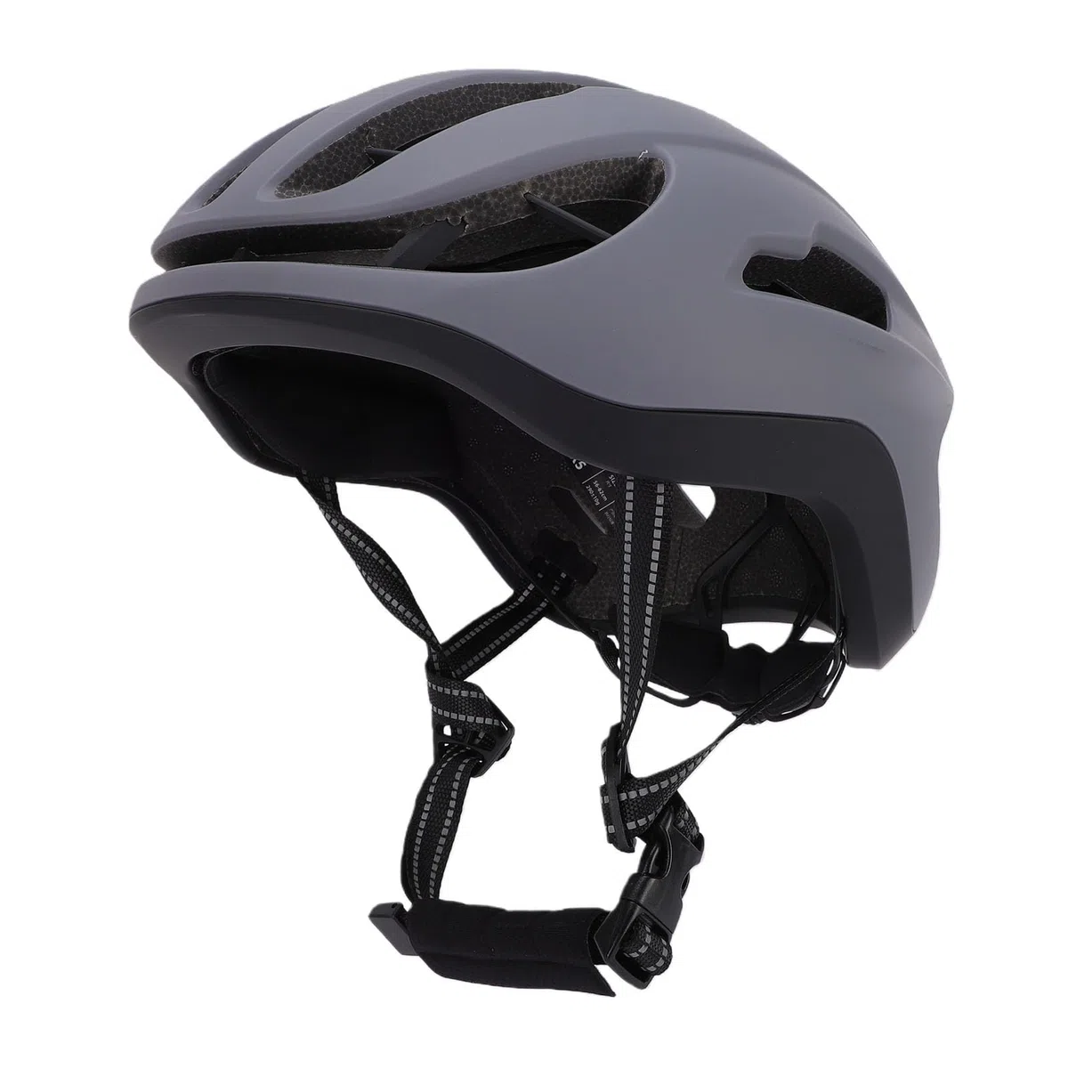 Casque de Cyclisme Réglable Unisexe, Vélo de Route de Montagne avec Squelette renforcé pour Les Sports de Plein Air 56-62cm Bleu foncé Gris