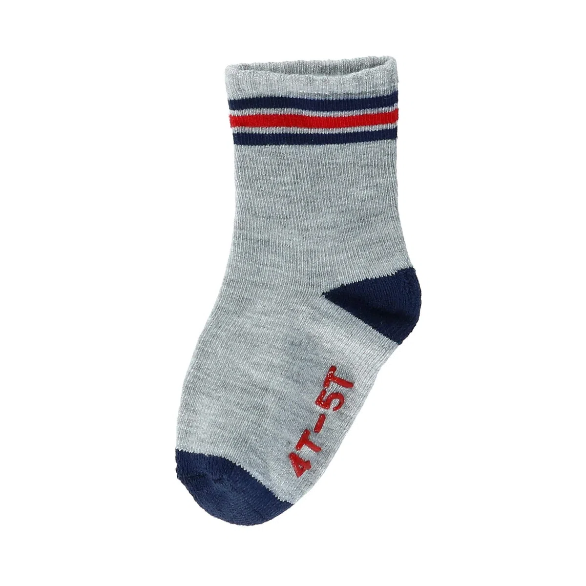 Hanes Toddler Boys 6-Pack Crew Socks, Assorted, 6/4T-5T